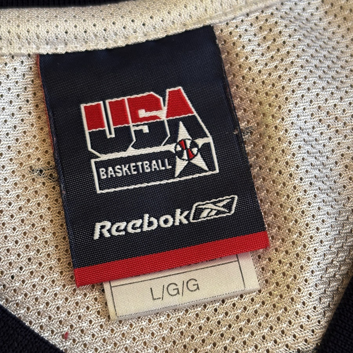 Koszulka koszykarska Reebok Jersey Team USA 2004 Allen Iverson white - używana 8,5/10