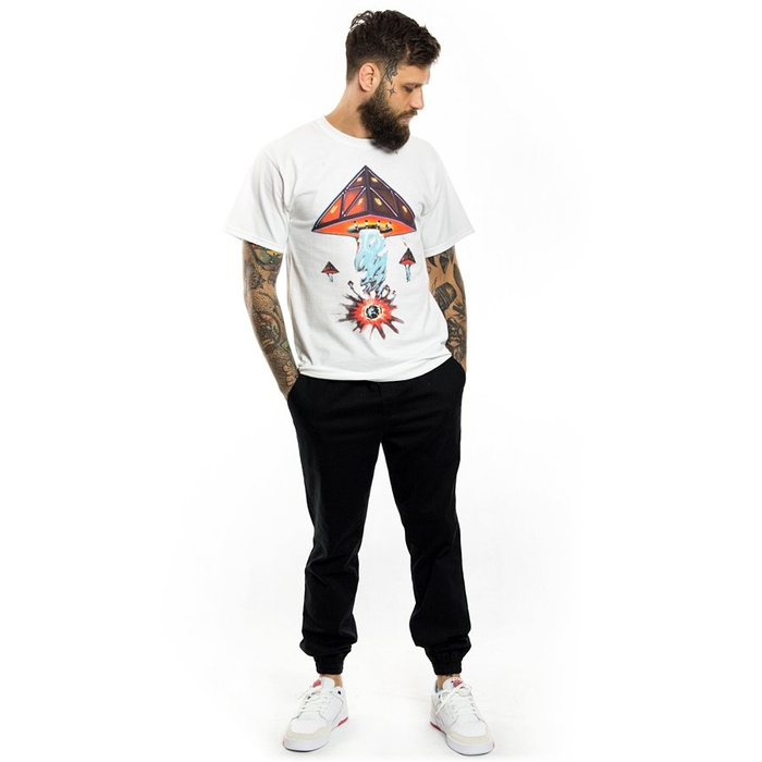 HUF t-shirt Doomsday white
