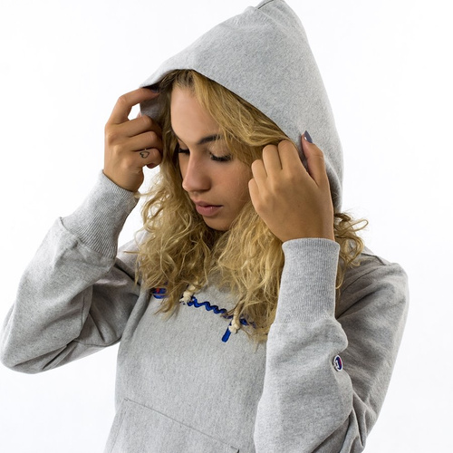 Champion sweatshirt hoody WMNS Reverse Weave grey (110429/S18/EM004)