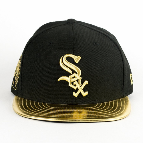 Czapka New Era fitted Chicago White Sox 59th Gold Anniversary black / gold 59FIFTY