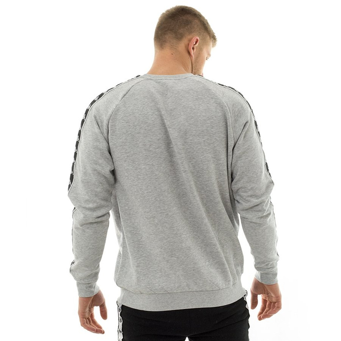 Bluza męska Kappa crewneck Elia grey melange