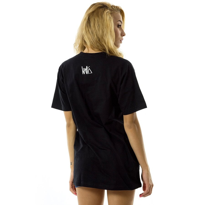 Melanżowe Akcesoria Tekstylne t-shirt WMNS Kato Tour black