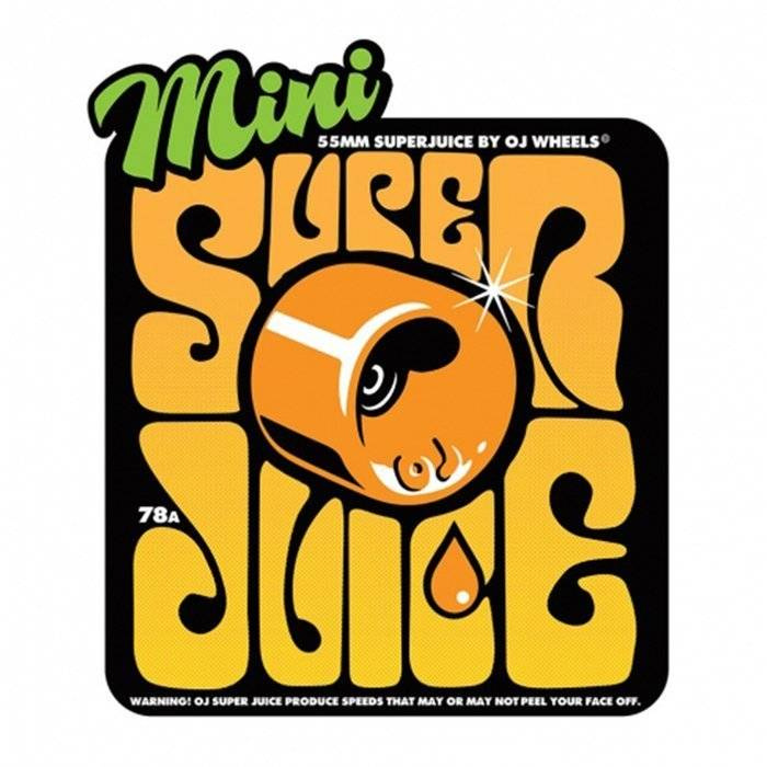 OJ Wheels Mini Super Juice green 4pack (55mm)
