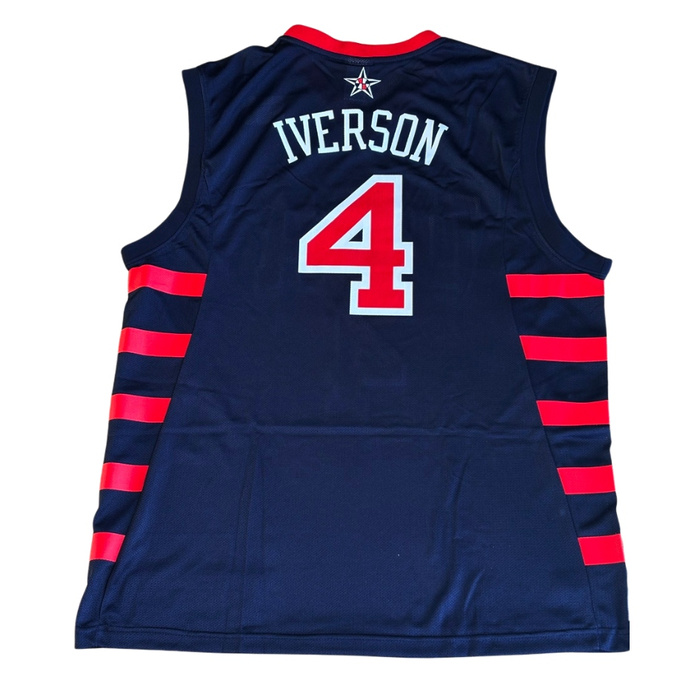 Reebok Jersey Team USA 2004 Allen Iverson navy - used 9,5/10