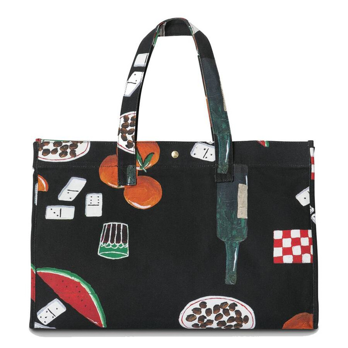 Carhartt WIP torba na ramię Canvas Graphic Beach Bag black