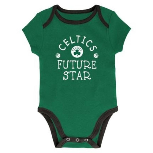 Body dziecięce NBA Licensed Assit Creeper Boston Celtics 3pack black / white / green (EK2N1FBYX-CEL)