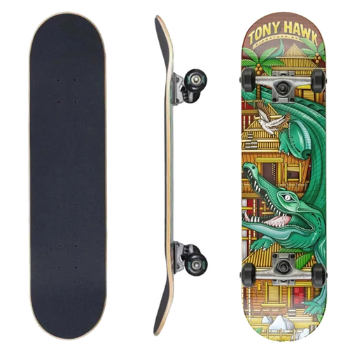Tony Hawk skateboard SS 180 Complete Crocodile Creek 7.75" x 31"