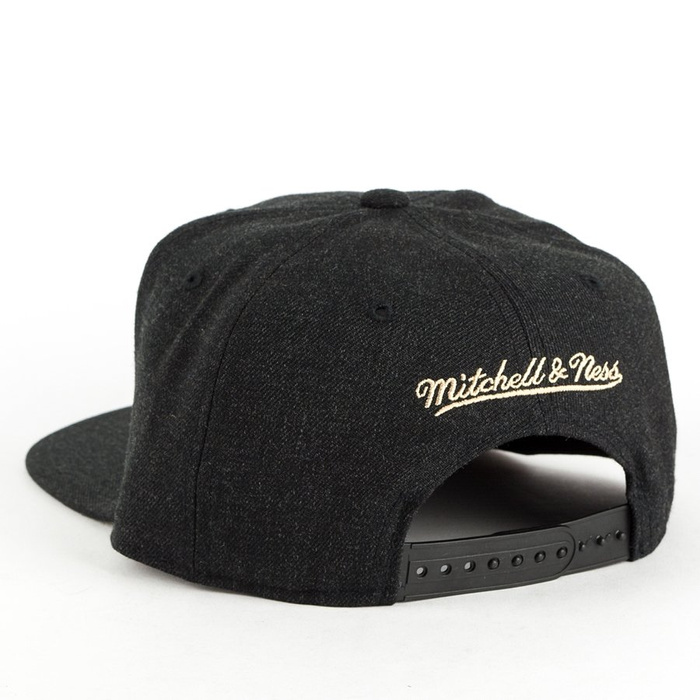Mitchell and Ness snapback Team Heather Pittsburgh Penguins black