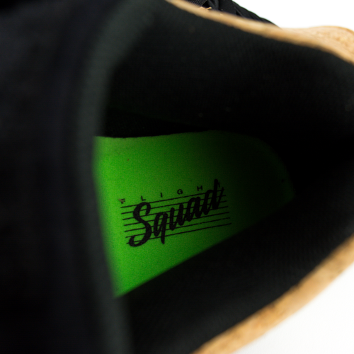 Buty męskie Nike Air Flight Squad Cork natural / black - voltage green - white (748281-100)