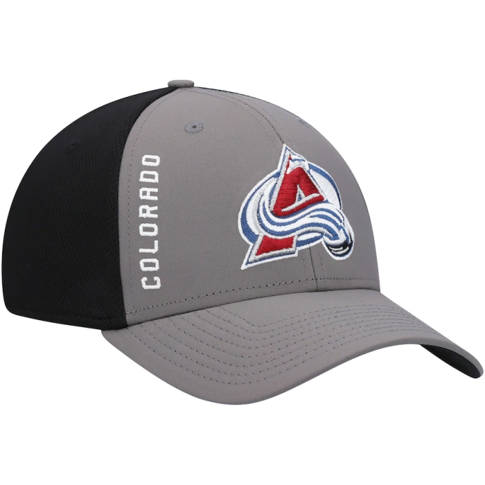 Czapka z daszkiem 47brand flex hat NHL Wycliff Contender Colorado Avalanche grey / black
