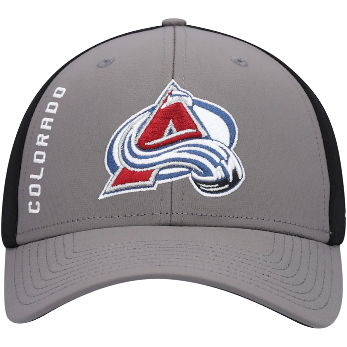 Czapka z daszkiem 47brand flex hat NHL Wycliff Contender Colorado Avalanche grey / black