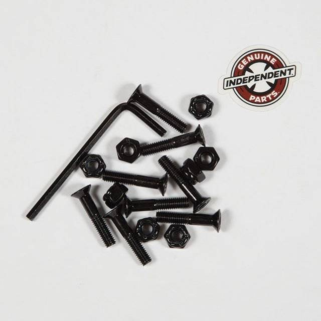 Independent Trucks montażówki do deskorolki Cross Bolts Imbus In black 1"