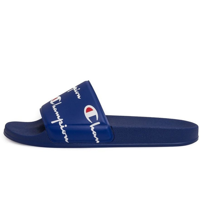 Champion Klapki damskie Slide PD All Over Print navy (S21421-BS036) 