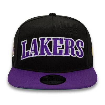 New Era Snapback NBA Golfer Los Angeles Lakers black-purple