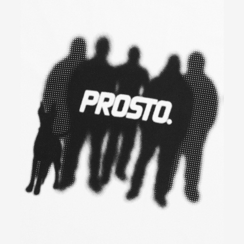 Prosto Klasyk koszulka męska Homies white