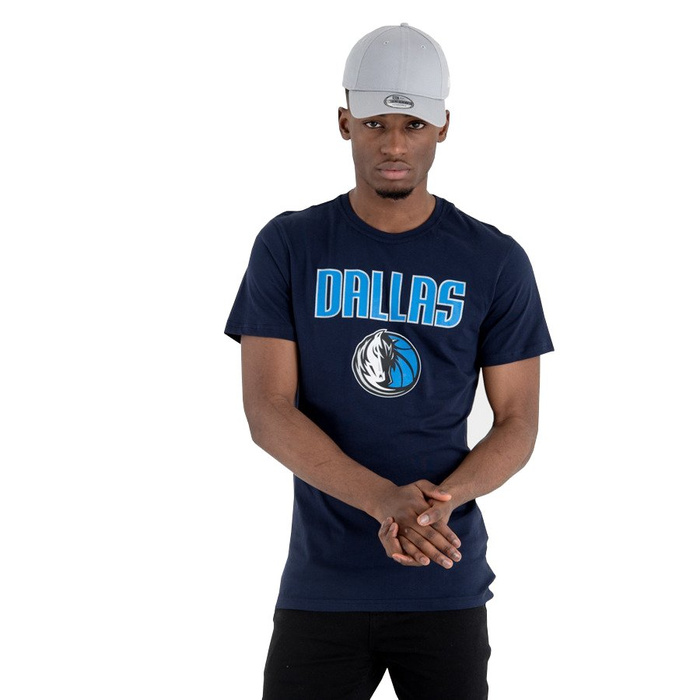 Koszulka męska New Era t-shirt NBA Team Logo Dallas Mavericks navy