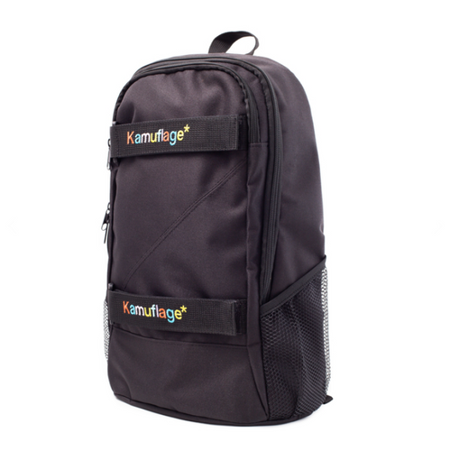 Kamuflage* backpack SkateTech Candy black