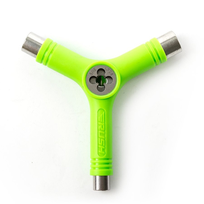 Skate Tool Rush Bearings Threador neon green