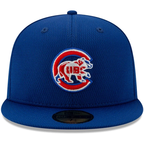 New Era fitted cap 59FIFTY 2021 Spring Training MLB Chicago Cubs royal