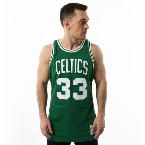 Koszulka męska Mitchell and Ness Swingman Jersey HWC Boston Celtics Larry Bird green