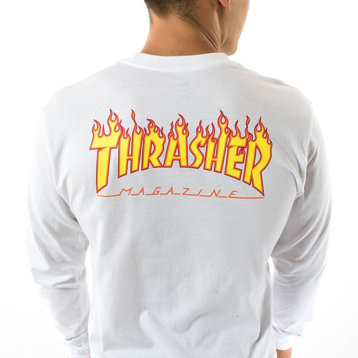 Vans x Thrasher longsleeve Checker white (VA36UQWHT)
