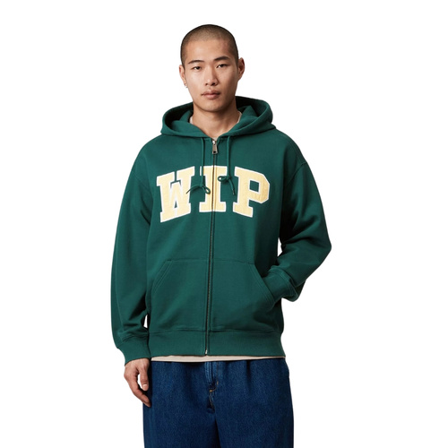 Carhartt WIP sweatshirt Hooded WIP Sweat Jacket rainforest stone washed