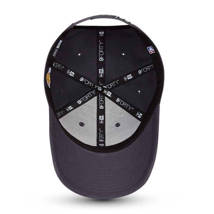New Era snapback 9FORTY Greyscale NBA Los Angeles Lakers graphite
