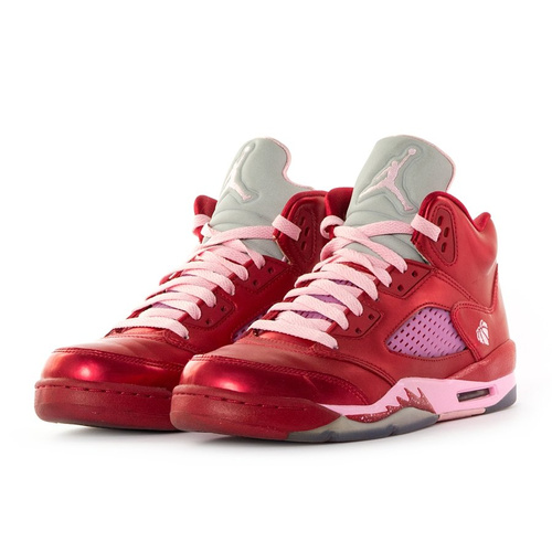 Jordan V Retro BG "Valentine's Day" gym red / pink (440892-605) TM