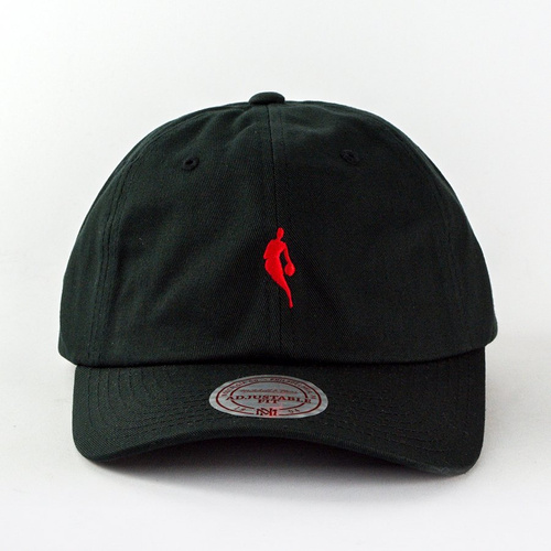 Czapka Mitchell and Ness strapback Little Dribbler Dad Hat black / red