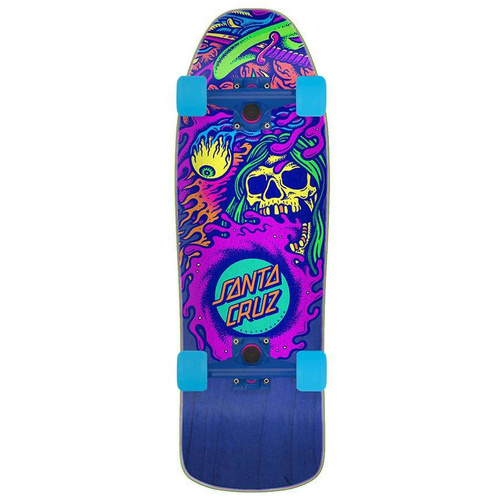 Deskorolka kompletna Santa Cruz Skateboards Mini Cruiser Gorenado 80's navy 8.39" x 26.09"