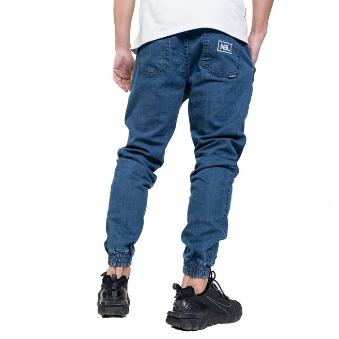 NewBadLine spodnie męskie Jeans jogger Icon 3791 light blue 