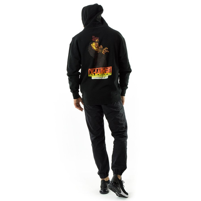 Bluza męska XLarge hoody Street Fighter Alpha Akuma black