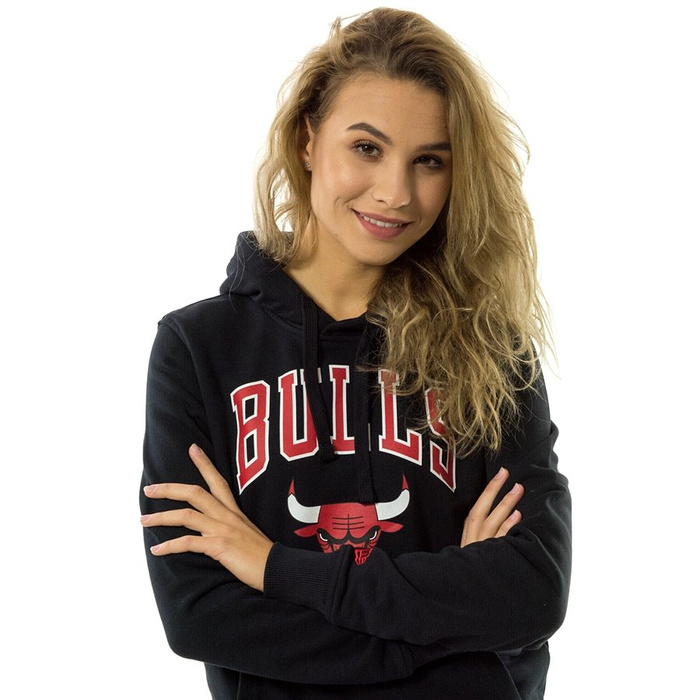 New Era sweatshirt hoody WMNS NBA Top 6 Chicago Bulls black