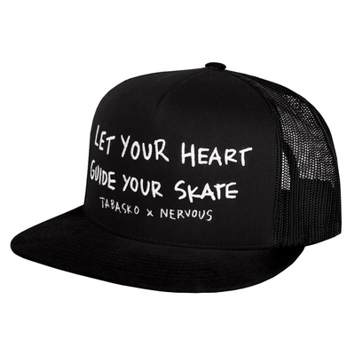 Nervous x Tabasko Snapback Trucker Let Your Heart black