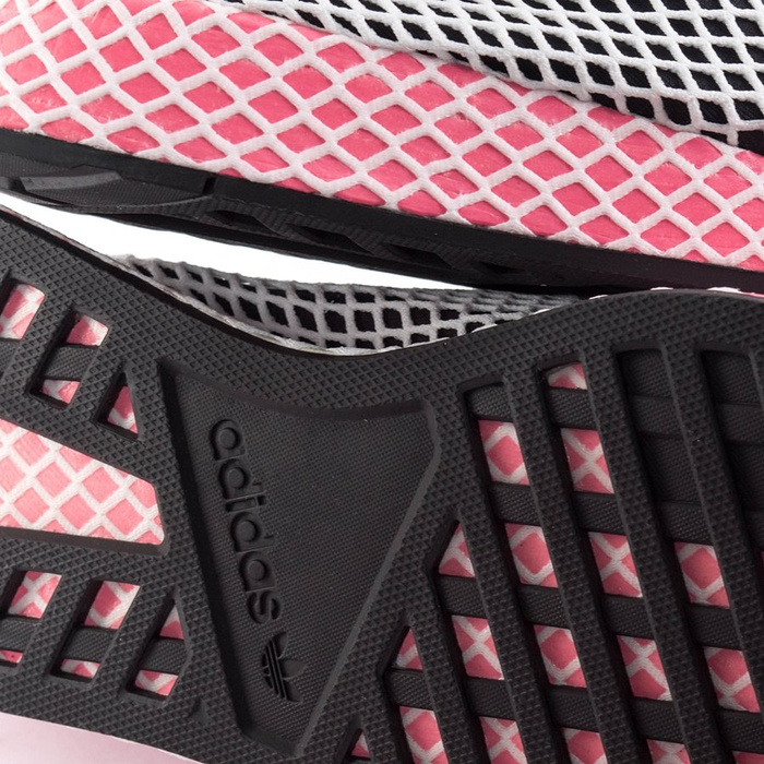 Buty damskie Adidas Originals Deerupt Runner black / core black / chalk pink (CQ2909) 40