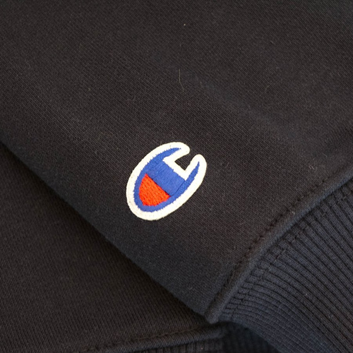 Supreme x Champion sweatshirt crewneck Stay In School navy