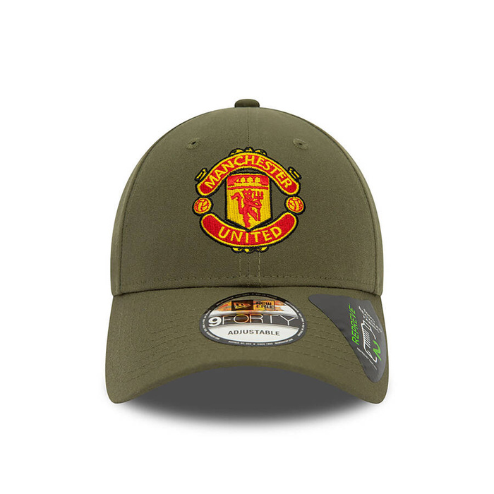New Era czapka z daszkiem 9FORTY Repreve® Strapback Seasonal Pop Manchester United FC green