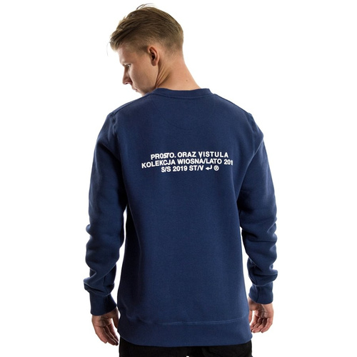 Prosto X Vistula sweatshirt crewneck Larry navy