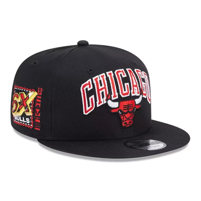 New Era snapback 9FIFTY NBA Patch Chicago Bulls black