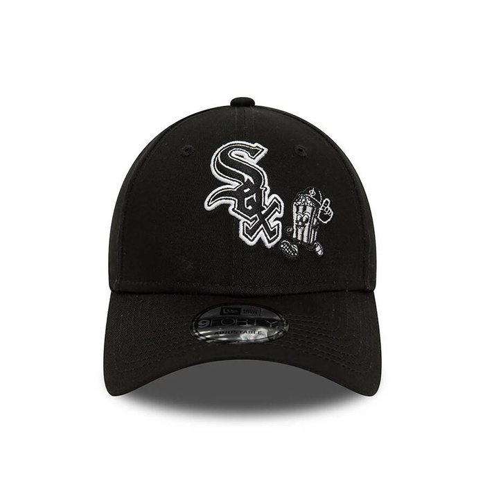New Era czapka z daszkiem 9FORTY Strapback Food Character MLB Chicago White Sox black
