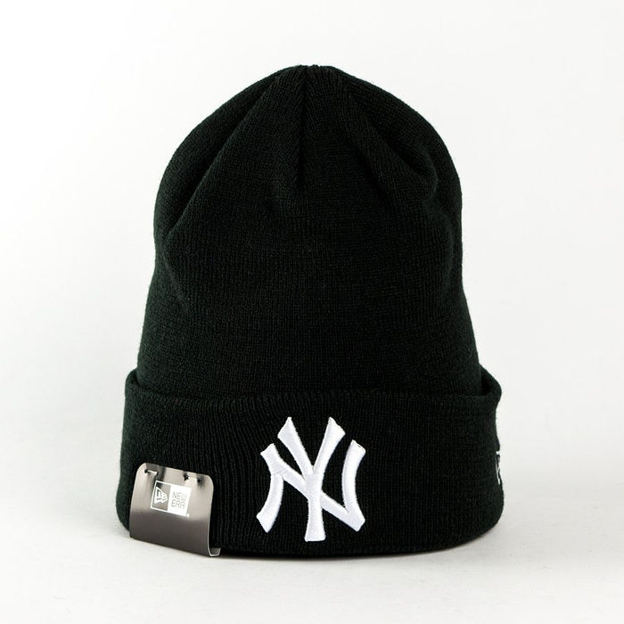 Czapka zimowa New Era Essential Cuff MLB New York Yankees black