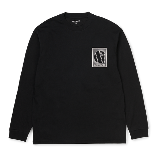 Koszulka męska z długim rękawem Carhartt WIP longsleeve Foundation black