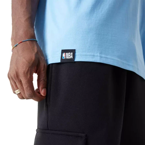 New Era koszulka męska Cut Sew Pastel Lifestyle Oversized NBA Memphis Grizzlies blue