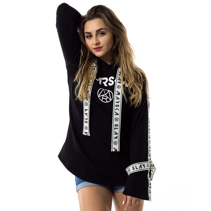 Bluza damska Marska Mr Black Hoodie Tape black