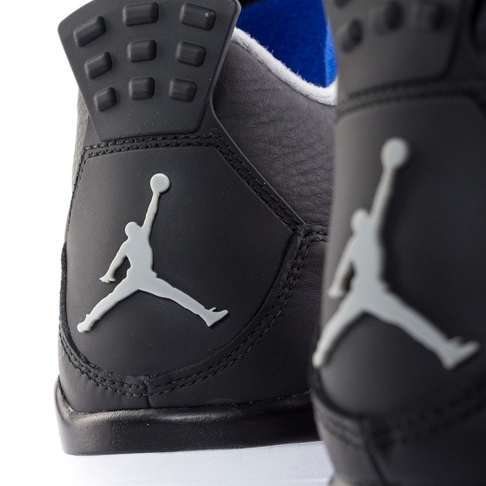 Jordan 4 Retro Motorsport Away black / game royal - matte silver (308497-006) TM
