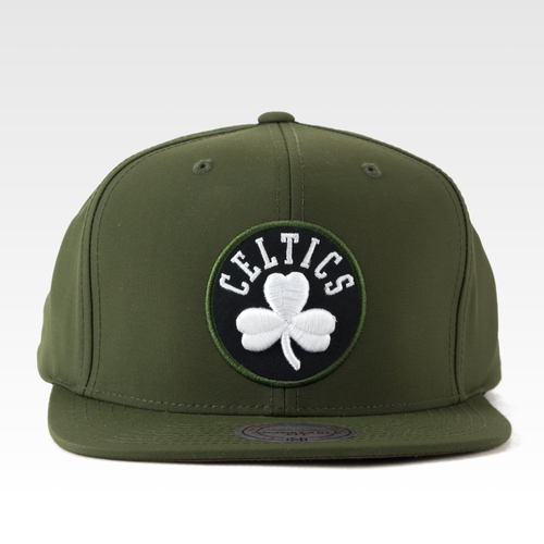 Mitchell and Ness snapback Boston Celtics Milo olive