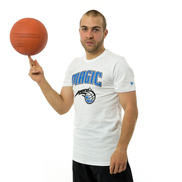 Koszulka męska New Era t-shirt Team Logo Orlando Magic white 