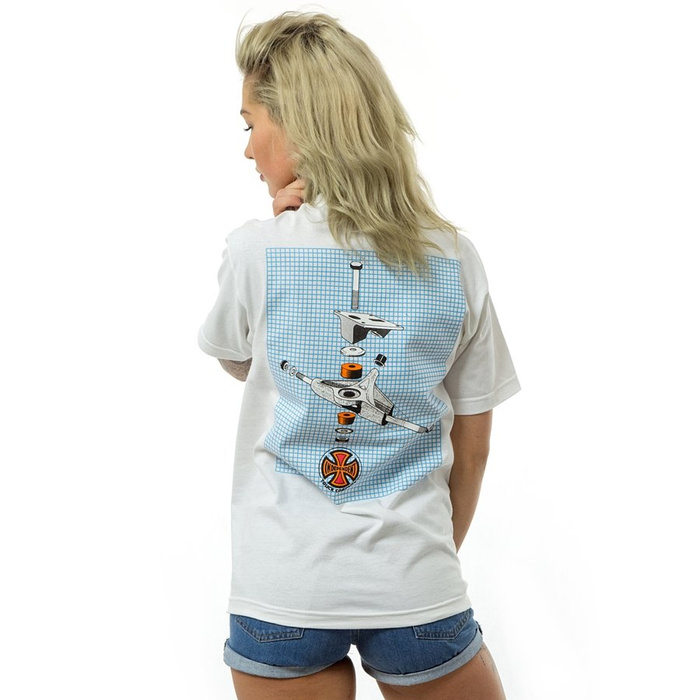 Thrasher x Independent t-shirt WMNS BTG white