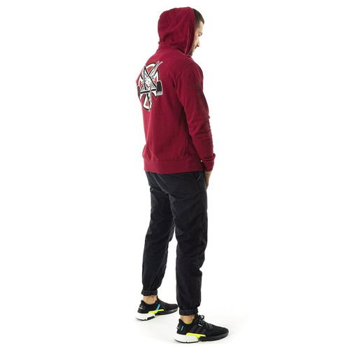 Bluza męska Thrasher X Independent hoody Pentagram Cross red N