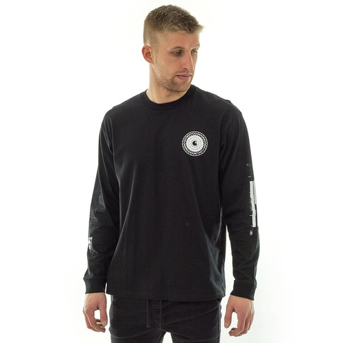 Koszulka męska Carhartt WIP longsleeve Confidential black / white